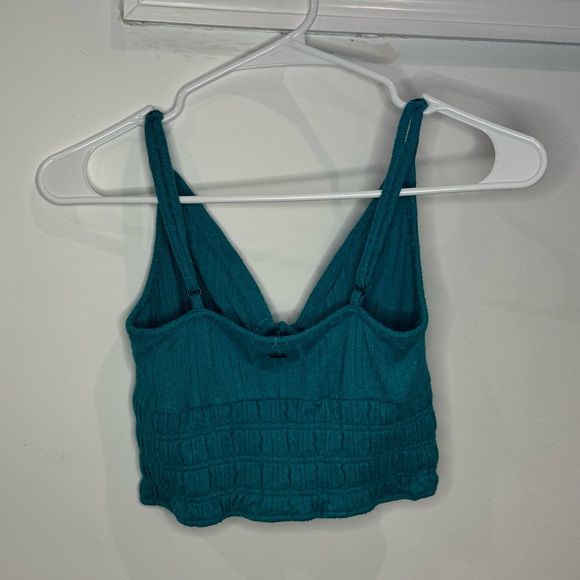 O’neill Teal Tank Top with Cutout - Picture 2 of 2